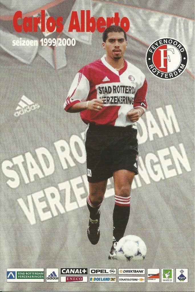 1999-2000 fotokaarten spelers Feyenoord 23x, Verzamelen, Verzenden, Zo goed als nieuw, Feyenoord, Spelerskaart