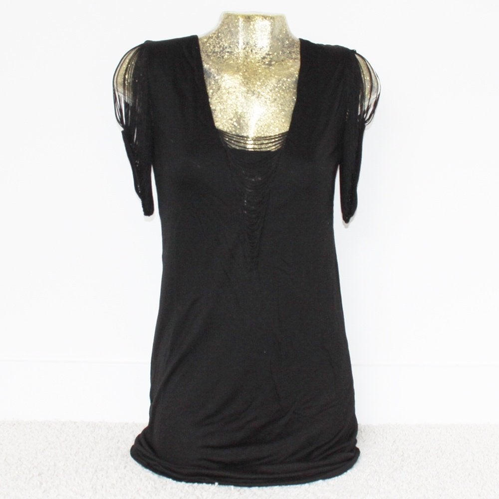 Prachtig Stills Jurkje 100% Tencel - 93 (L) € 35,-, Zwart, Maat 42/44 (L), Ophalen of Verzenden, Zo goed als nieuw