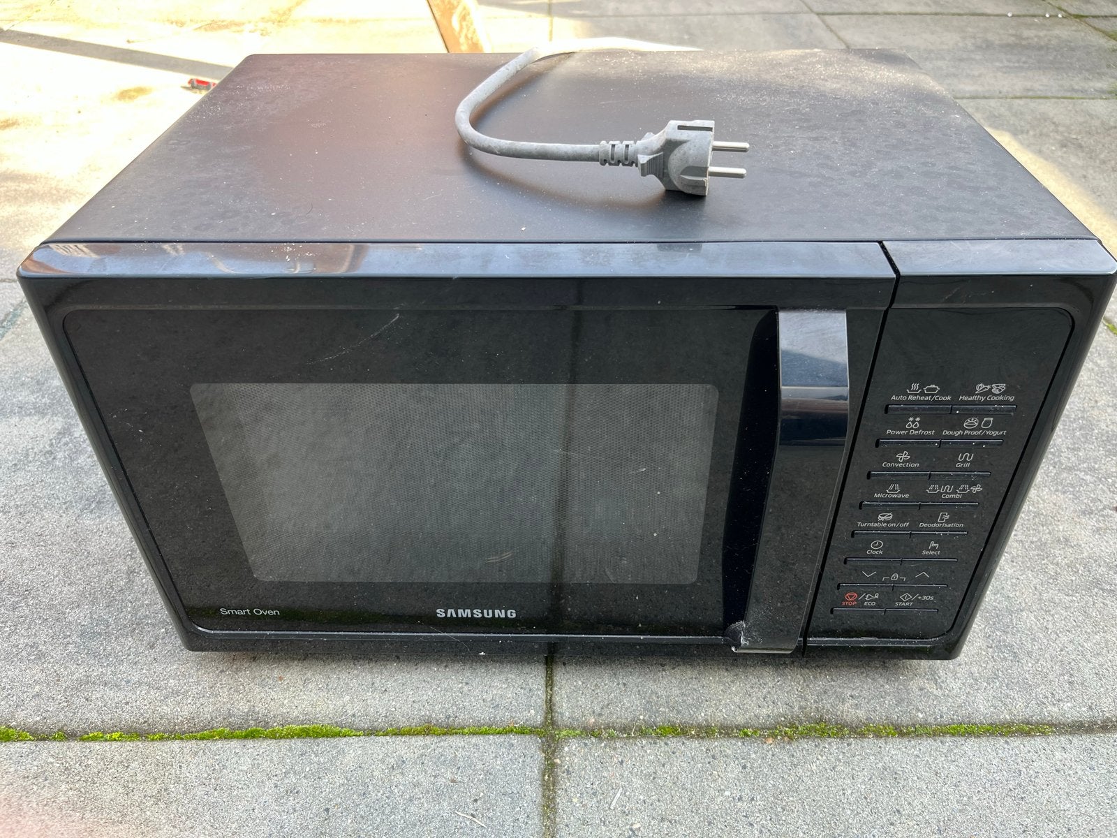 Samsung MC28H5015CK combimagnetron, Witgoed en Apparatuur, Ophalen, Combimagnetron, Gebruikt, Grill