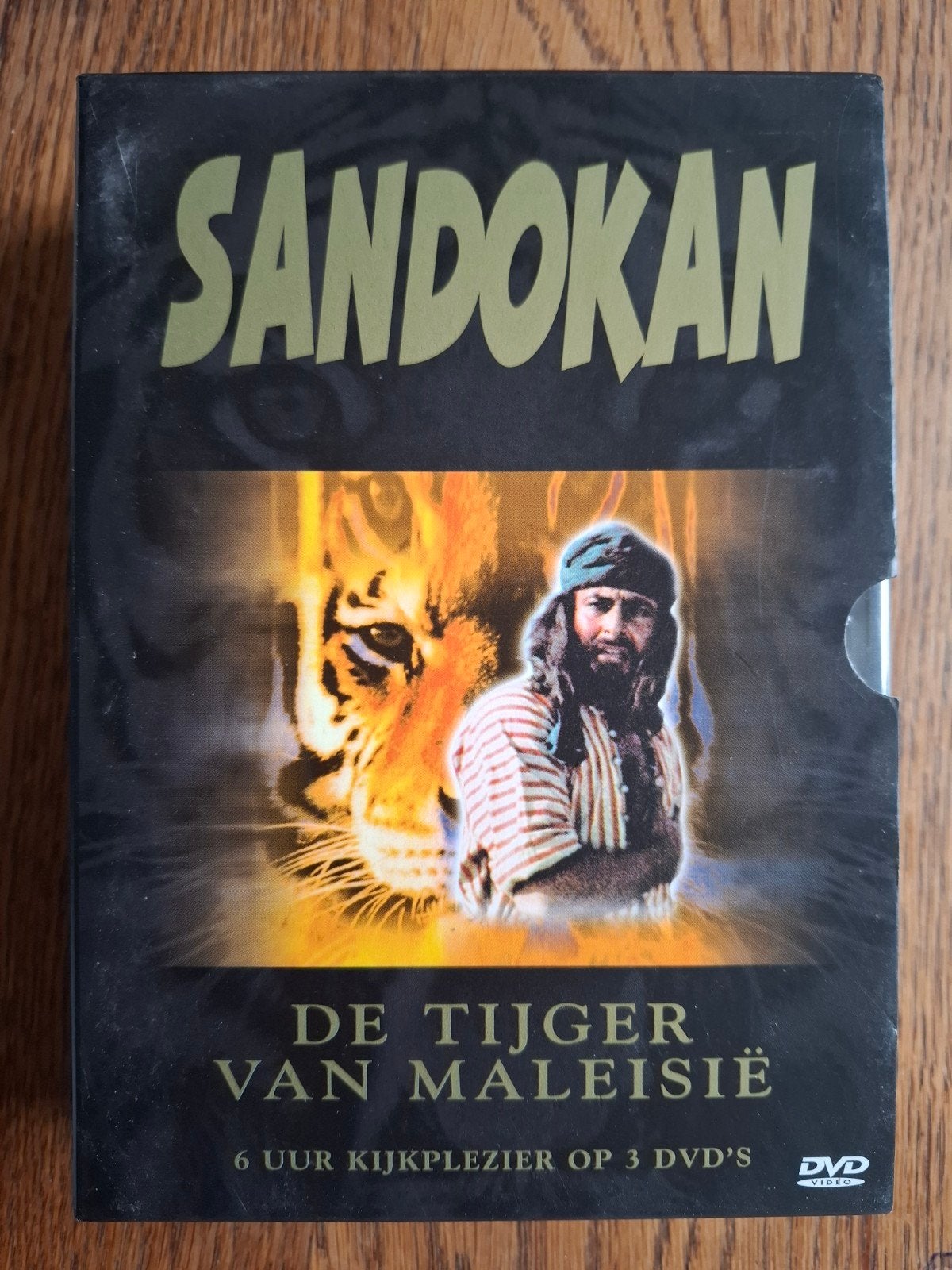 Sandokan: De Tijger van Maleisië - 3 DVD, Alle leeftijden, Nederlands, Ophalen of Verzenden, Zo goed als nieuw