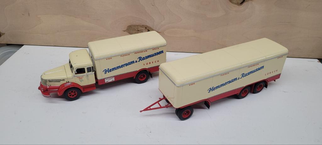 Minichamps Krupp Titan Hemmersam&Rasmussen Lübeck, Ophalen of Verzenden, Zo goed als nieuw, Bus of Vrachtwagen, MiniChamps
