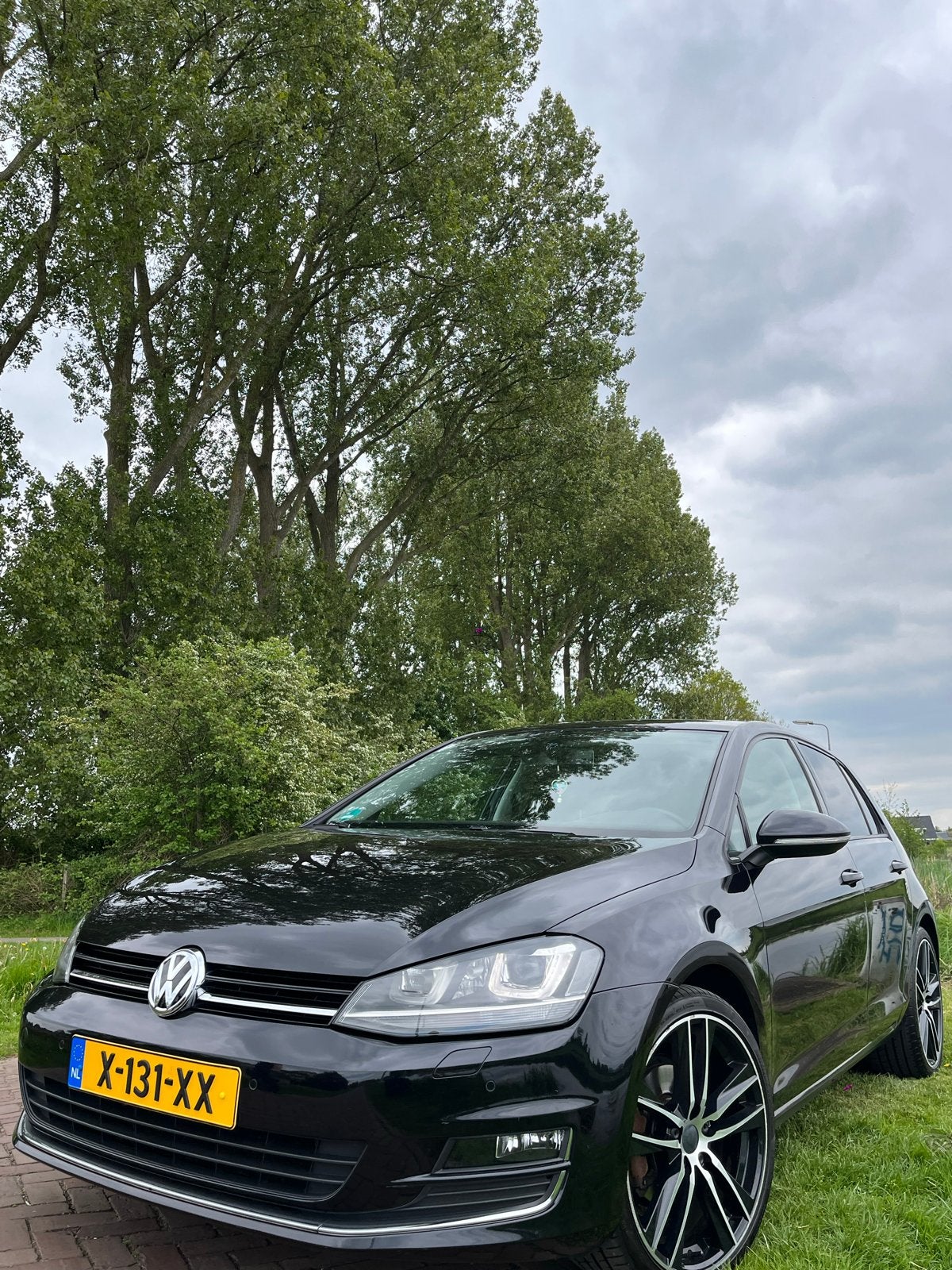 Volkswagen Golf 1.4 TSI 90KW DSG 2013 Zwart, Auto's, Volkswagen, 4 cilinders, 1395 cc, 630 kg, Geïmporteerd