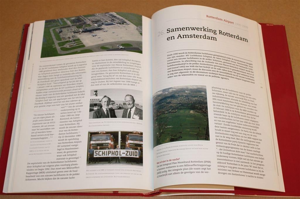 Geschiedenis Luchtvaart Rotterdam — Jubileumboek, Boeken, Ophalen of Verzenden, Gelezen