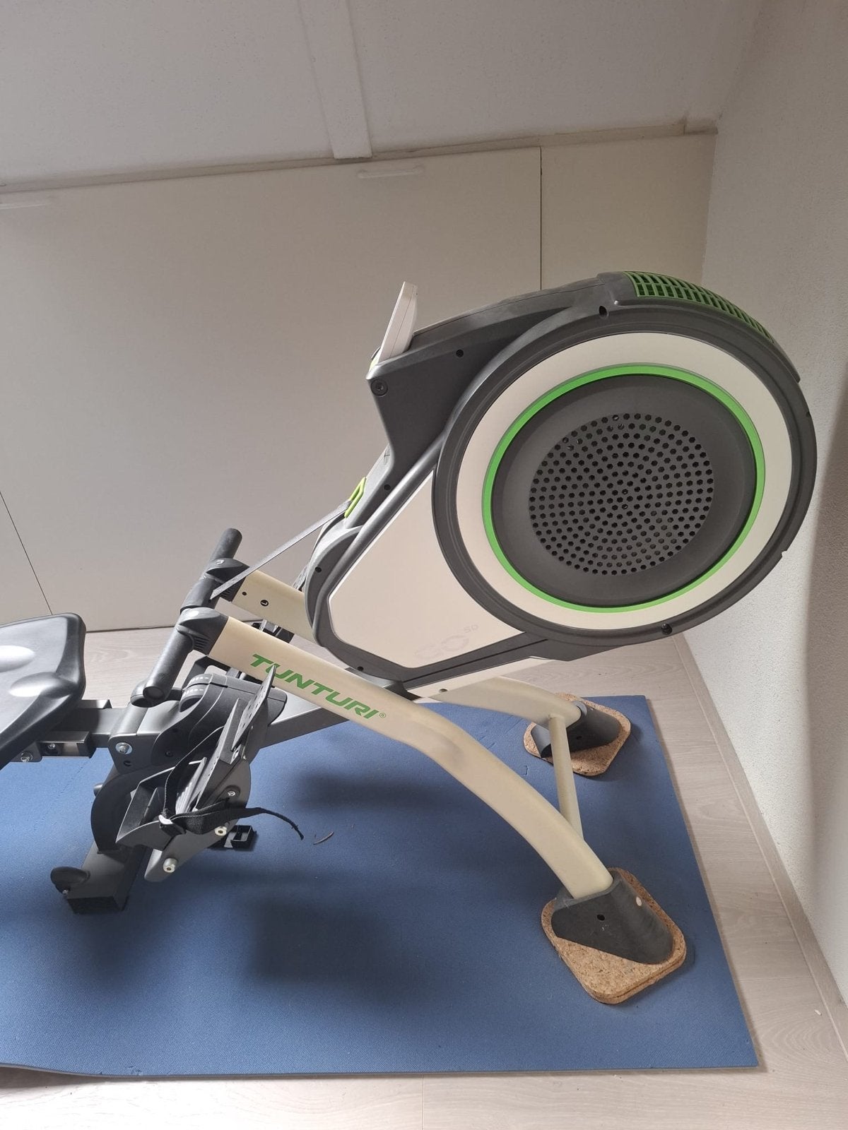 Tunturi GO Row 50 Roeiapparaat - Zo goed als nieuw, Sport en Fitness, Ophalen, Armen, Zo goed als nieuw, Metaal