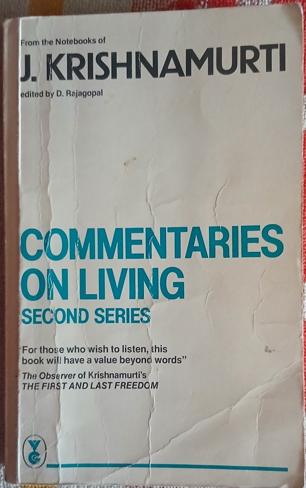 Commentaries on Living - J. Krishnamurti (Tweede Serie), Ophalen of Verzenden, Gelezen, J. Krishnamurti, Wereld overig