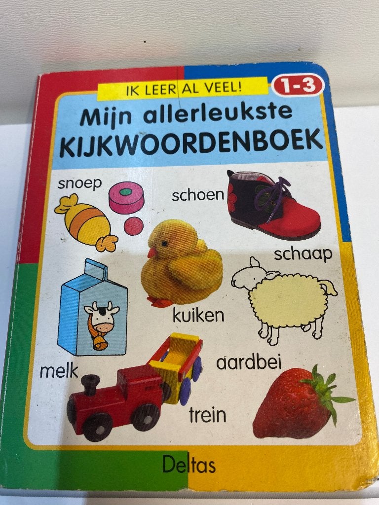 Mijn allerleukste kijkwoordenboek (1-3 jaar), Boeken, Gelezen, Non-fictie, Jongen of Meisje, Deltas