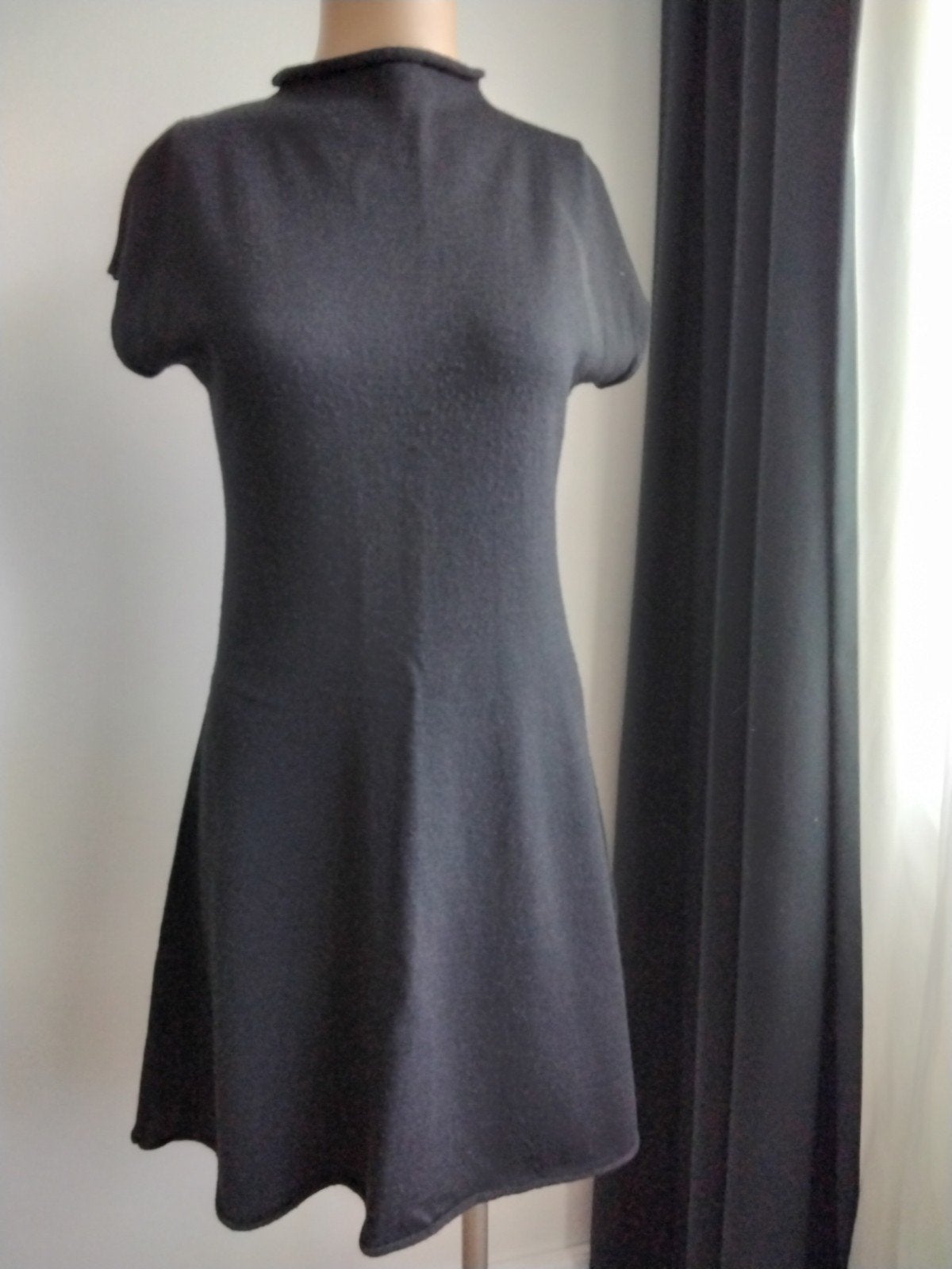 Sarah Pacini Zwart Jurkje met Bijzonder Rugdetail, Maat 38/40 (M), Sarah Pacini, Zwart, Ophalen of Verzenden