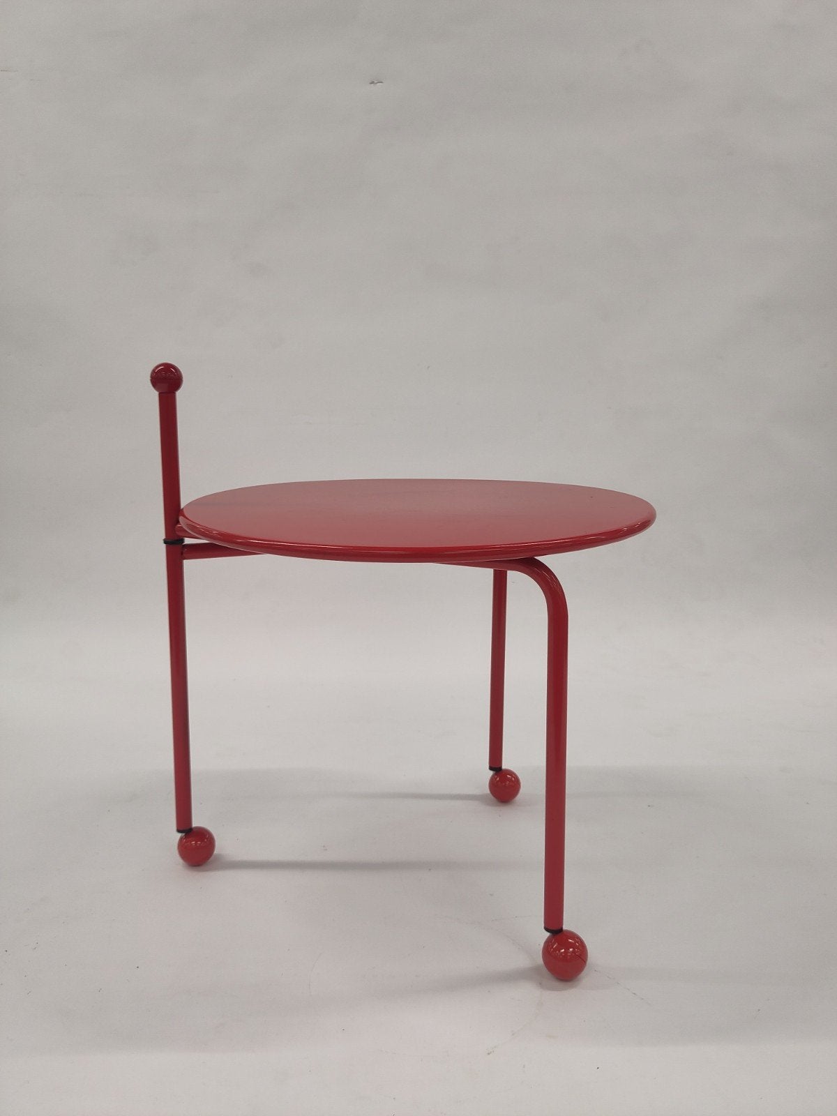 Vintage IKEA Tafeltje Bogen Tord Bjorklund Metalen Tafel, Huis en Inrichting, Tafels | Salontafels, 50 – 75, Minder dan 50 cm