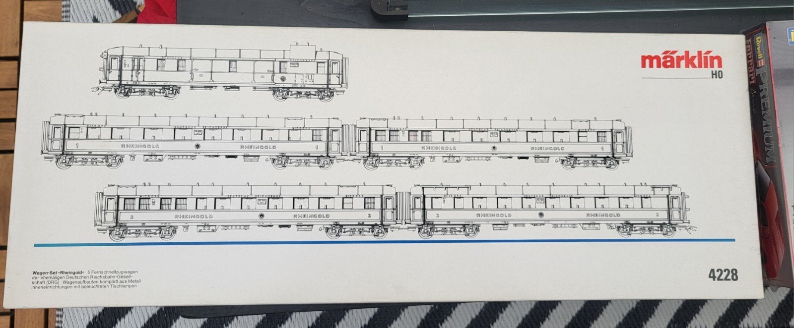 Märklin 4228 Rheingold wagenset - Nieuw in doos, Ophalen, Wisselstroom, Märklin, Nieuw