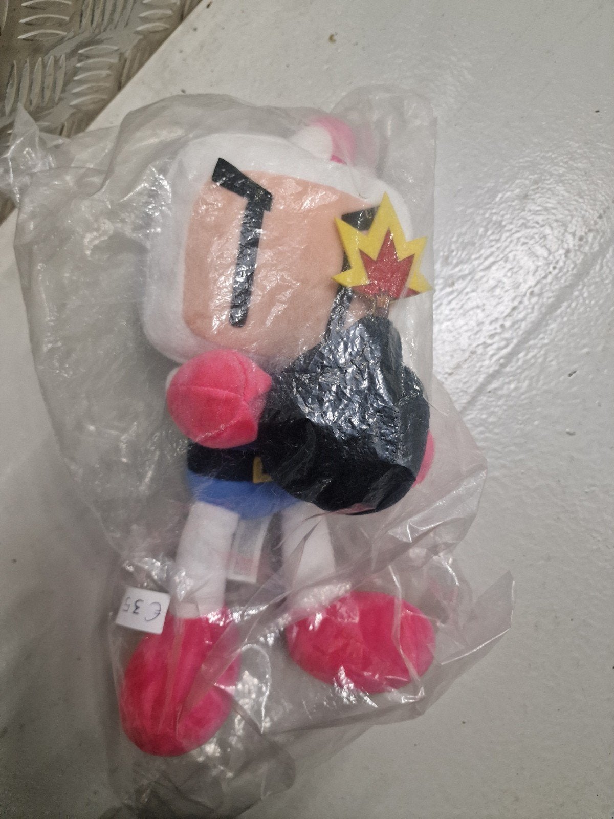 Bomberman plush figuur NIEUW, Ophalen of Verzenden