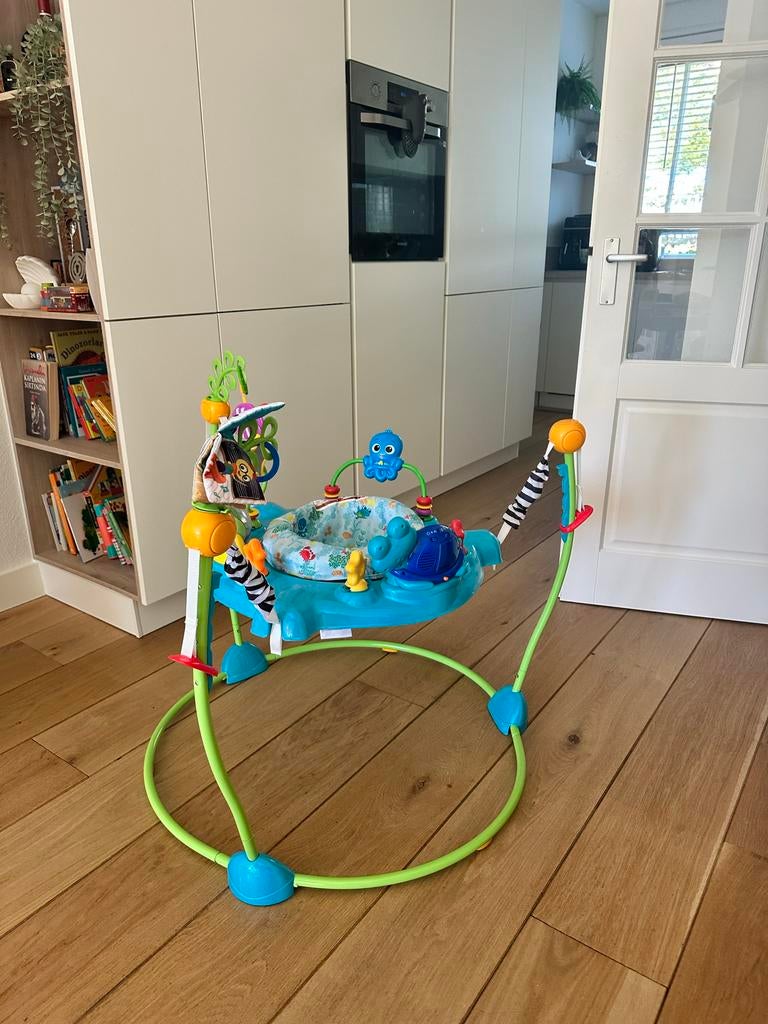 Baby Einstein 2-in-1 Activity Jumper Curiosity Cove, Ophalen, Zo goed als nieuw, Overige typen, Met licht