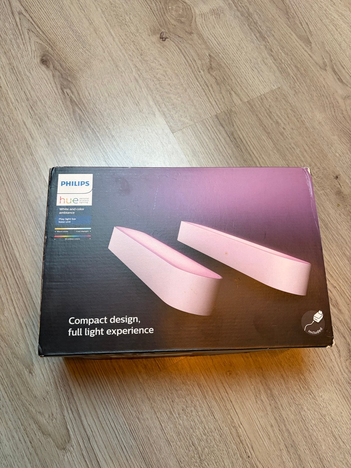 Philips Hue Play Light Bar - Compact Design, Full Light, Wit, Ophalen of Verzenden, Dimbaar, Philips Hue