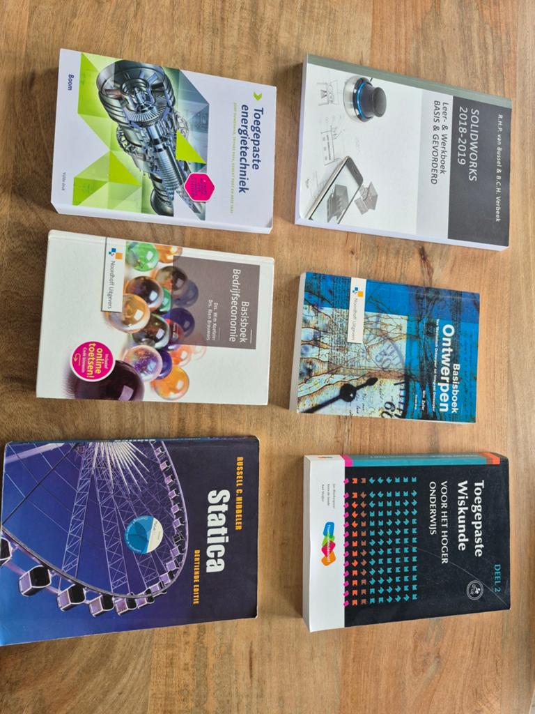 Diverse Studieboeken: Techniek, Economie, Wiskunde, Boeken, Studieboeken en Cursussen, Diverse auteurs, HBO, Beta, Ophalen