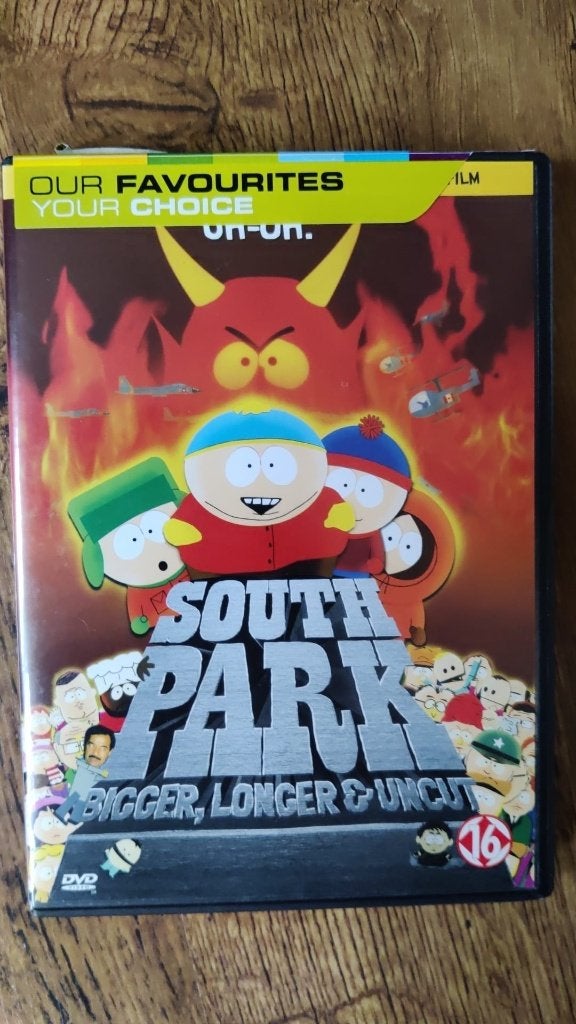 South Park Bigger Longer Uncut DVD, Cd's en Dvd's, Amerikaans, Ophalen of Verzenden, Zo goed als nieuw, Tekenfilm
