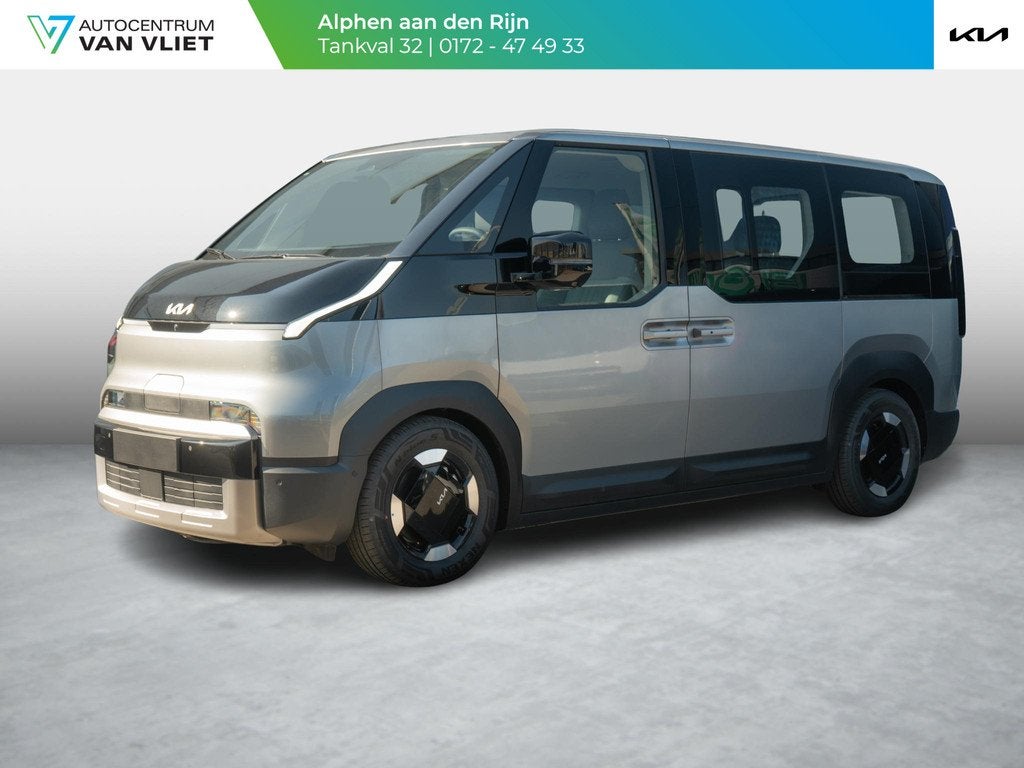Kia PV5 Passenger Elite 71.2 kWh | Dubbele schuifdeur | PDC, Auto's, Kia, Overige modellen, 2096 kg, Leder en Stof, 163 pk