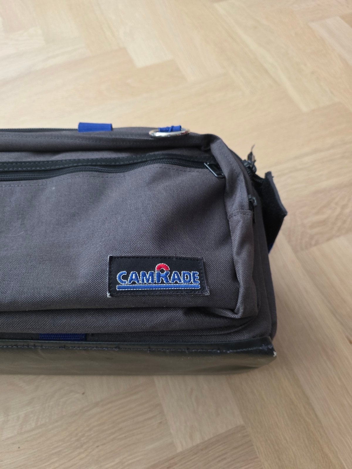 Camrade cameratas met schouderband - Grijs/Blauw, Overige merken, Gebruikt, Schoudertas, Grijs