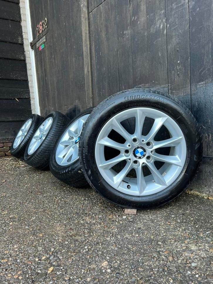 Originele BMW 1 2 serie velgen style 411 16? 5x120 allseason, Auto-onderdelen, Niet ingevuld, Gebruikt, 16 inch, Banden en Velgen