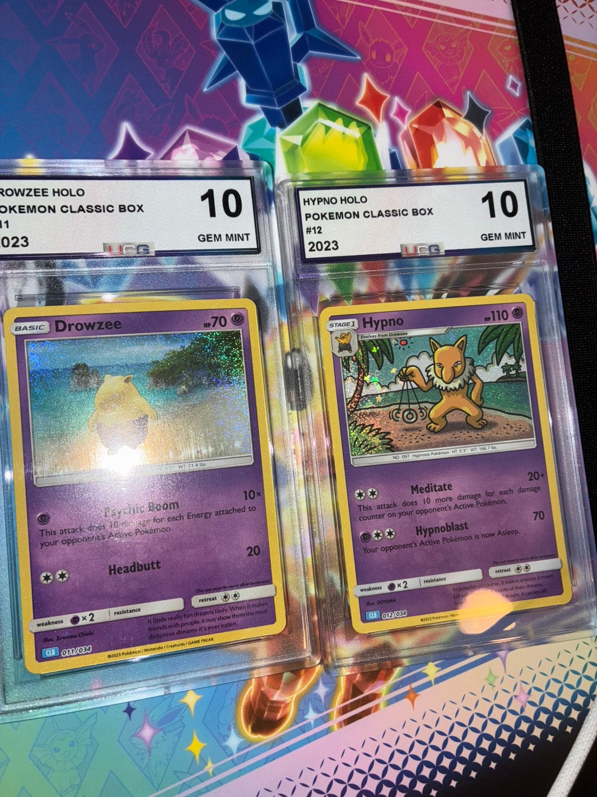 Drowzee & hypno ucg 10, Ophalen, Zo goed als nieuw