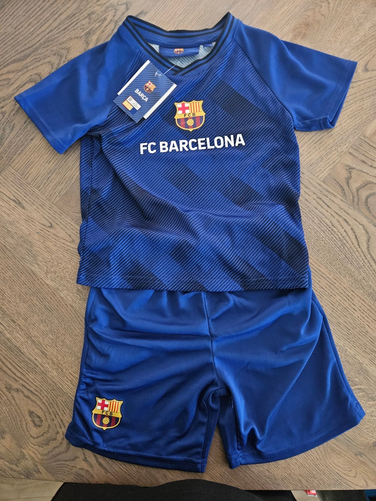 Nieuw FC Barcelona voetbal tenue, Ophalen, FC Barcelona, Jongen of Meisje, Nieuw