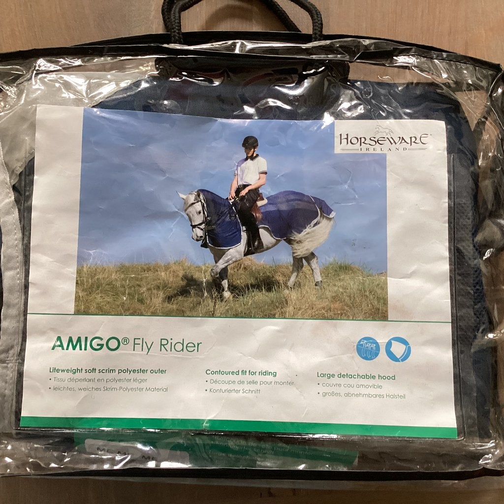 Nieuwe Amigo Fly Rider Vliegen uitrijdeken - medium, Dieren en Toebehoren, Paarden en Pony's | Dekens en Dekjes, Ophalen of Verzenden