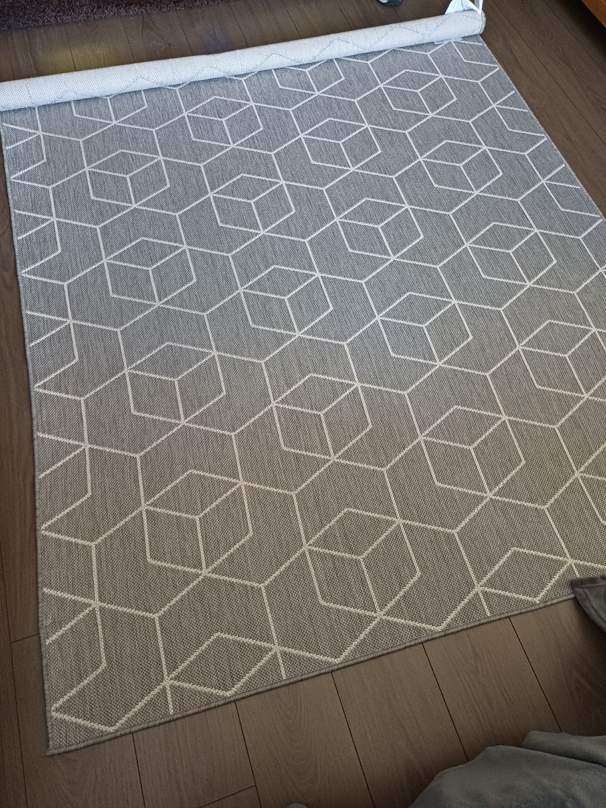 JYSK Balsatre Vloerkleed Grijs 160x230 cm, Ophalen, 150 tot 200 cm, 200 cm of meer, Grijs