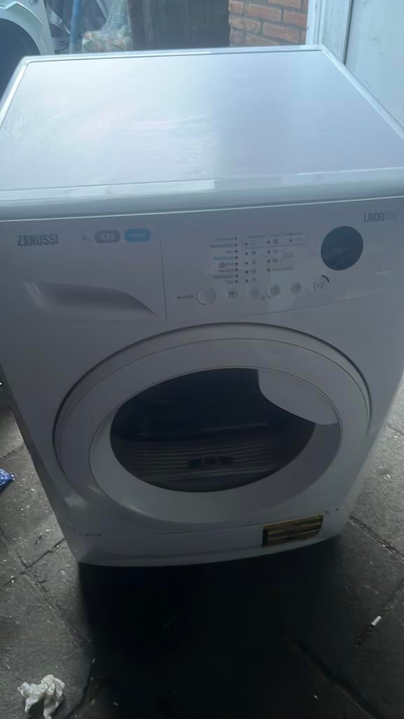 Zanussi 8kg, 6 tot 8 kg, Ophalen of Verzenden, Zo goed als nieuw, 85 tot 90 cm