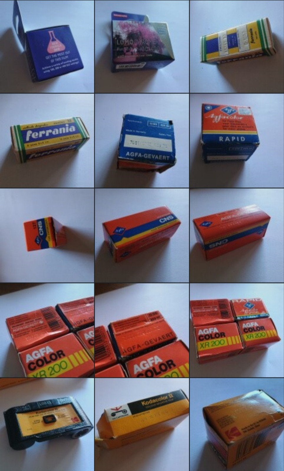 partij fotorolletjes 126 cassettefilm kodak, 35mm lomography, Ophalen, Nieuw, Compact, Kodak