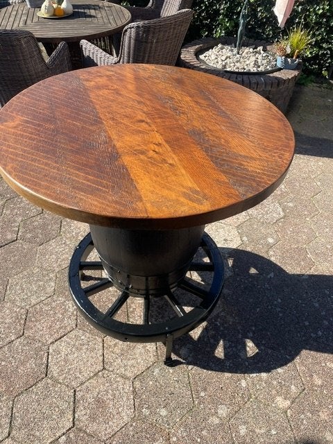 tk prachtige statafel , bartafel , tontafel .240 euro, Ophalen, Zo goed als nieuw