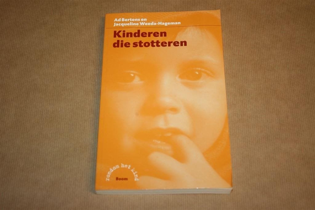 Kinderen die stotteren - Bertens, Weeda-Hageman, Boeken, Ophalen of Verzenden, Gelezen, Ontwikkelingspsychologie