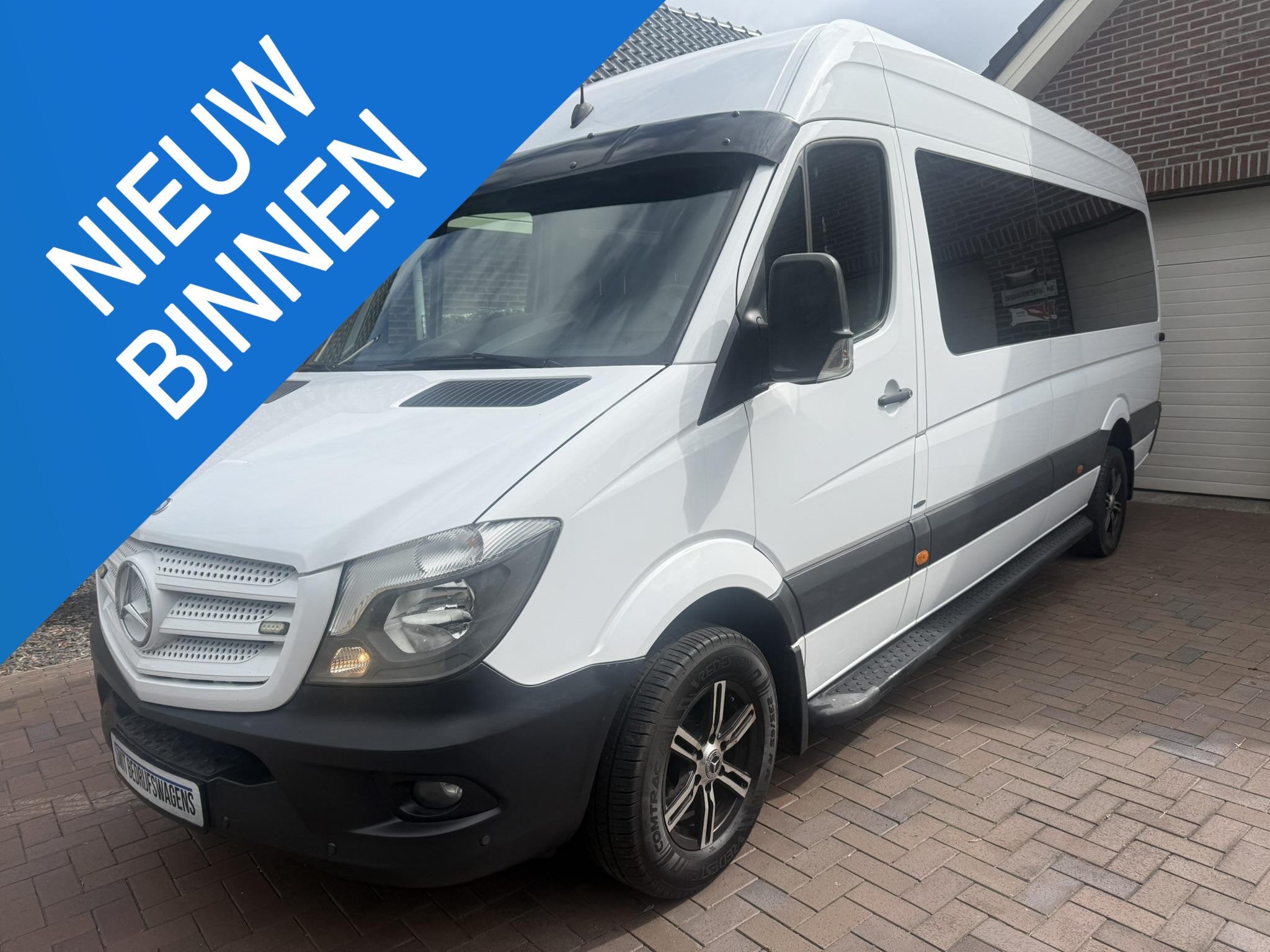 Mercedes-Benz Sprinter 316 2.2 CDI 432L L3H2 dubbele cabine, 13 km/l, Euro 5, Gebruikt, 4 cilinders