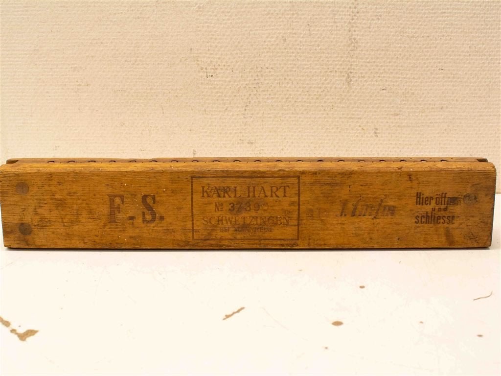 Sigaren pers van hout 38770, Ophalen of Verzenden, Gebruikt, Sigarenbandjes