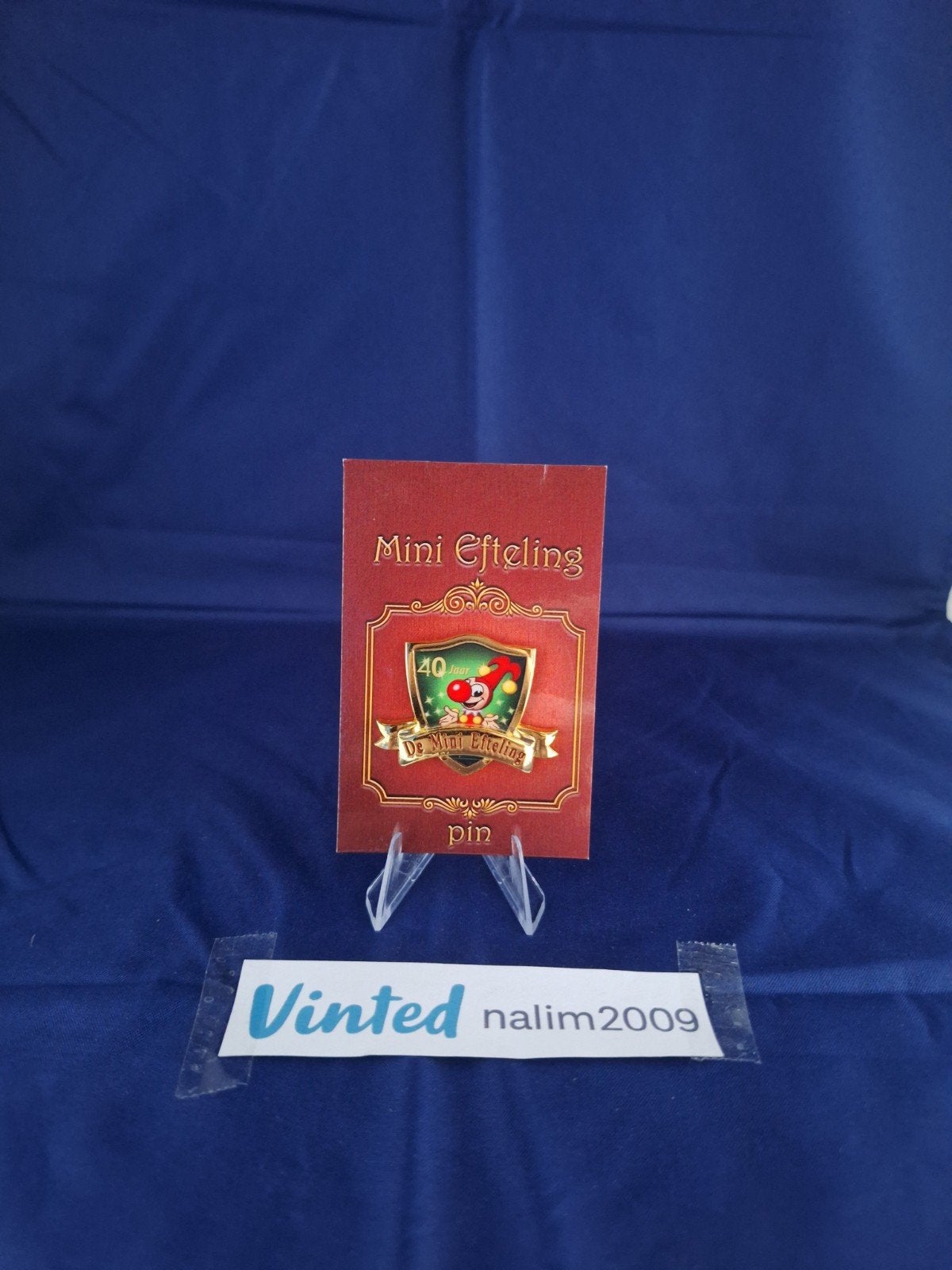 Fanmade Mini Efteling 40 Jaar Bestaan Pin, Verzamelen, Ophalen of Verzenden, Nieuw, Button of Speldje