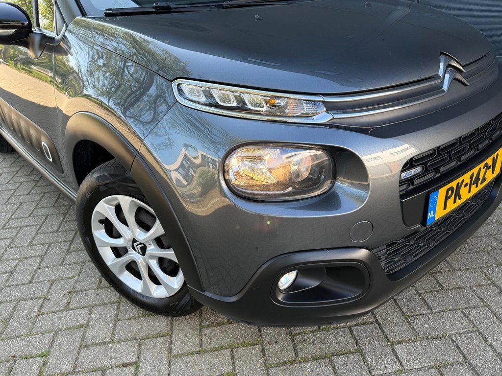 Citroen C3 1.2 PureTech/Navi/Carplay/Airco/cruise/parkeersen, Auto's, Citroën, 450 kg, Euro 6, 1199 cc, 82 pk