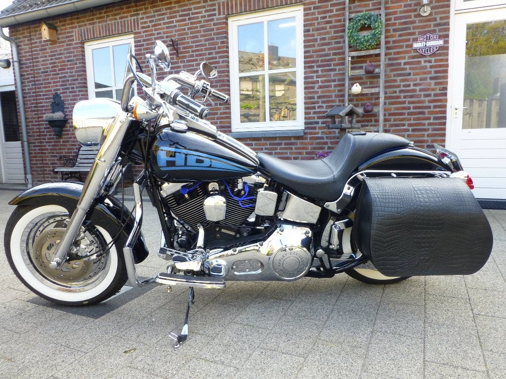 Te koop zeer mooie Harley Davidson Fatboy EVO bwj. 1991., 2 cilinders, Sportuitlaat, 1340 cc, Particulier