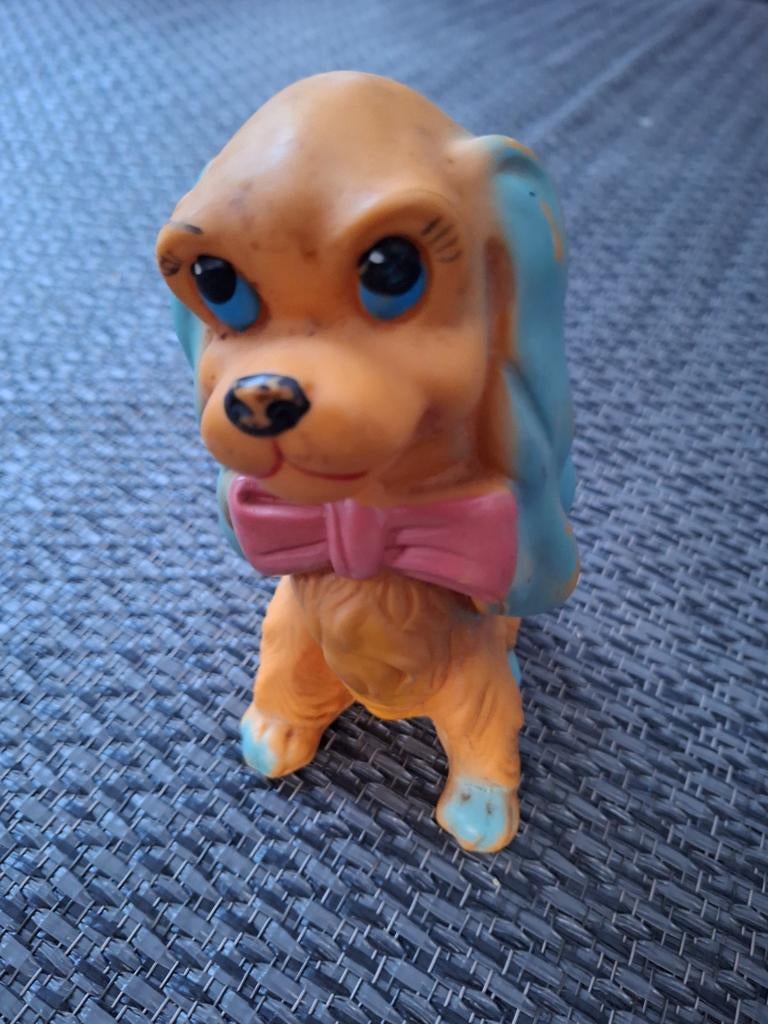 Vintage Piepbeest hond Italy., Ophalen of Verzenden