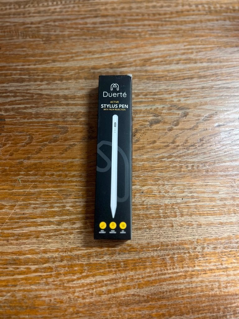 Duerté Active Stylus Pen met Palm Rejection, Computers en Software, Multi-touch, Ophalen of Verzenden, Zo goed als nieuw, Draadloos