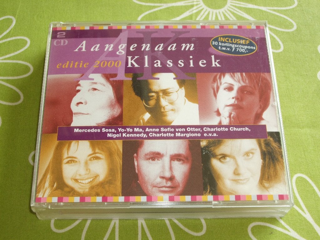 Aangenaam Klassiek 2000 - 2CD, Ophalen of Verzenden, Barok, Zo goed als nieuw, Overige typen