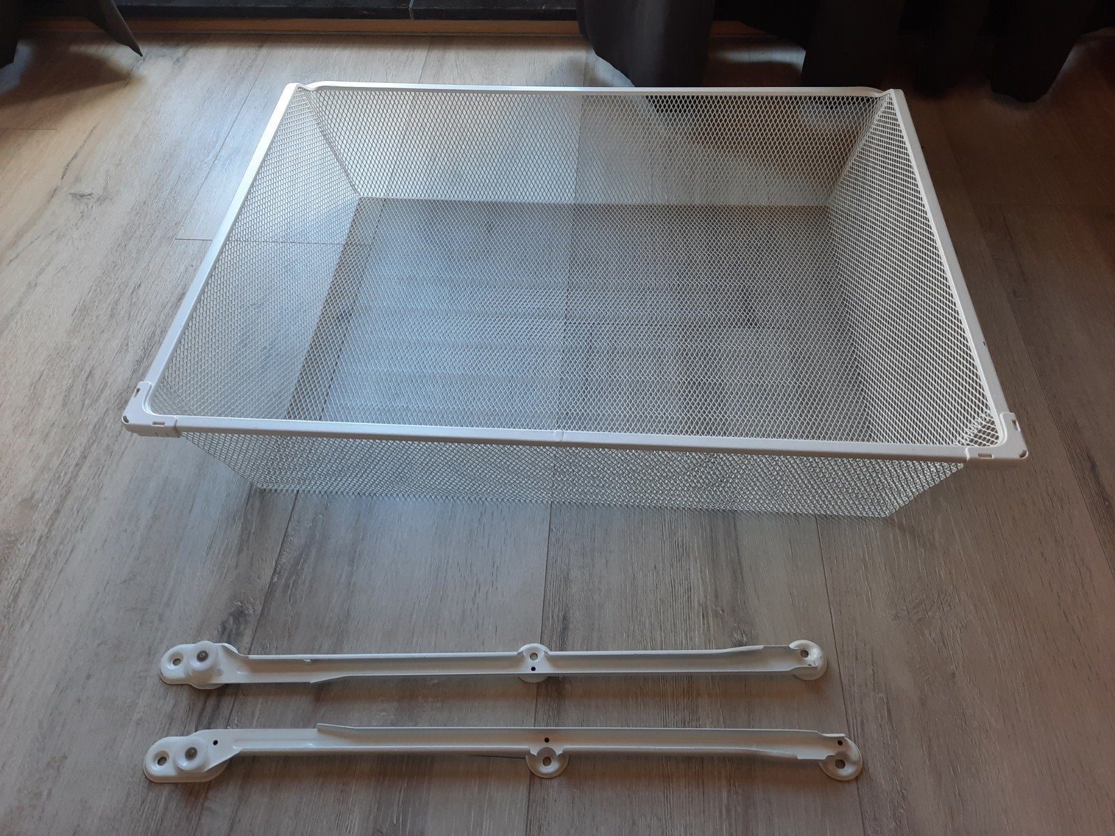 IKEA KOMPLEMENT Uittrekbare mand 75x58 cm, Ophalen, Gebruikt, Mand, Met opbergruimte