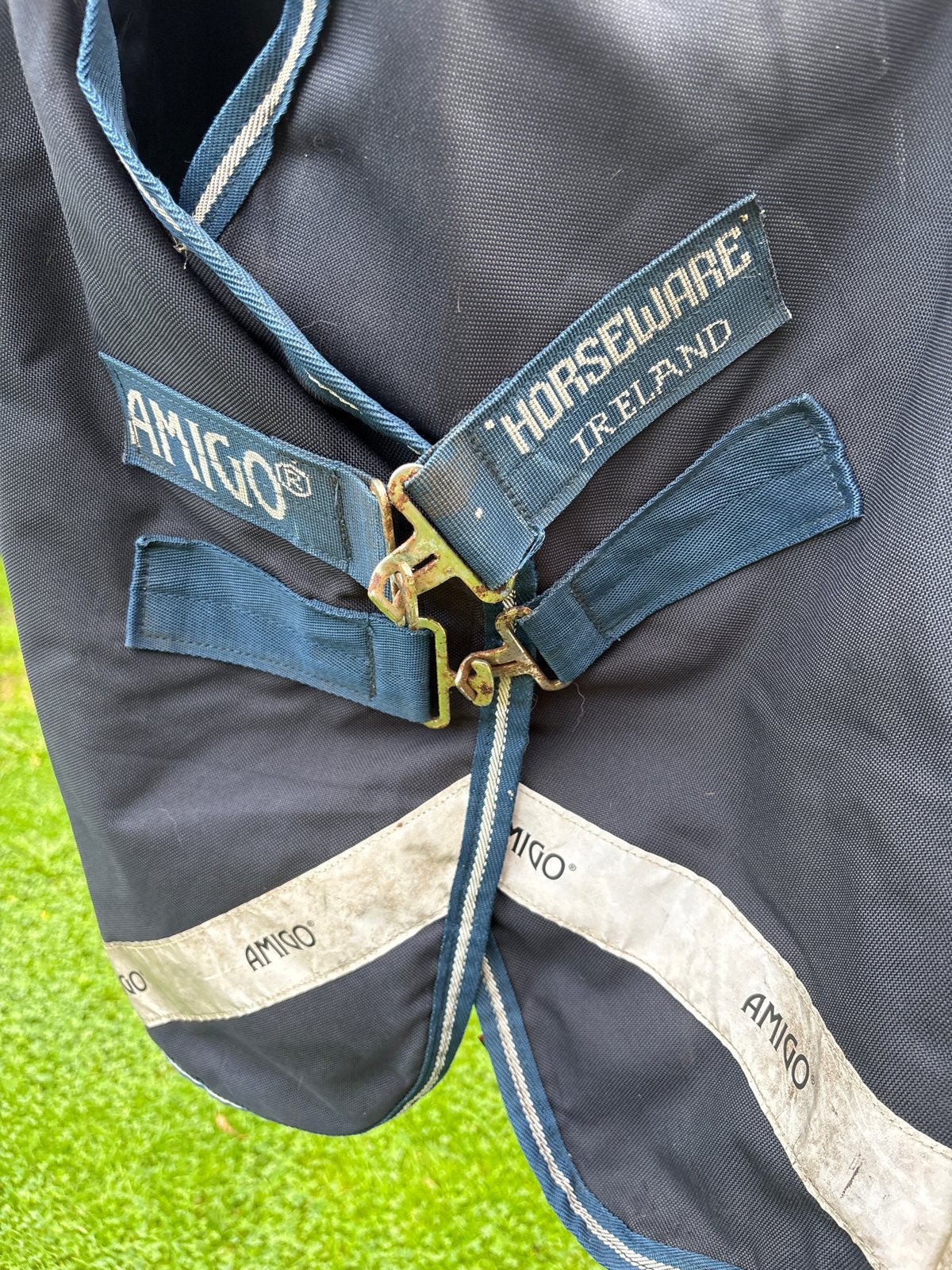 Amigo Horseware 5’6 (165) regendeken 0 gram C pony, Ophalen of Verzenden, Gebruikt, Springen