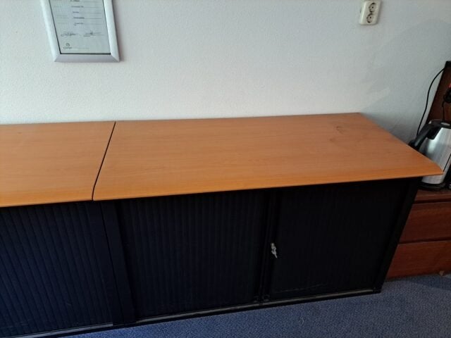 schuifdeur kast 2 x, Ophalen, Overige materialen, 100 tot 150 cm, Meerdere deuren