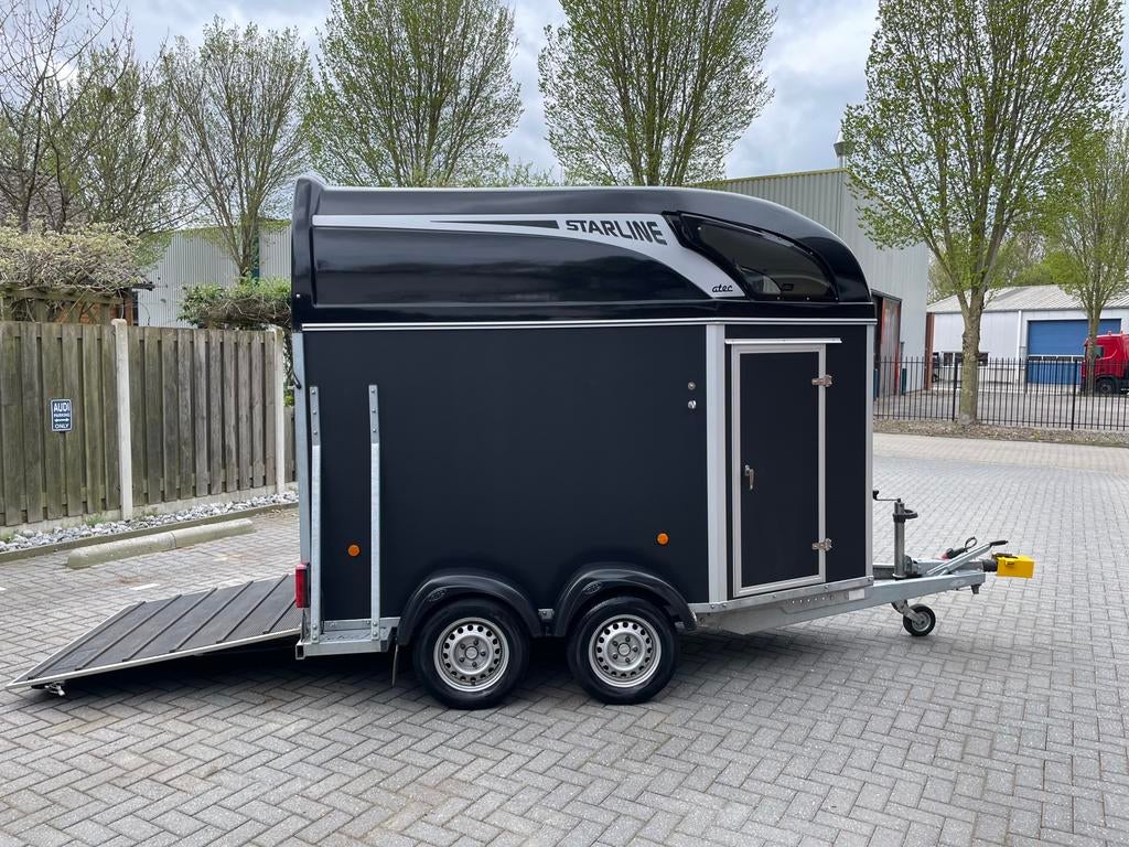 Zeer nette Atec Starline paardentrailer 1 1/2, Dieren en Toebehoren, Paarden en Pony's | Trailers en Aanhangwagens, Ophalen, Gebruikt