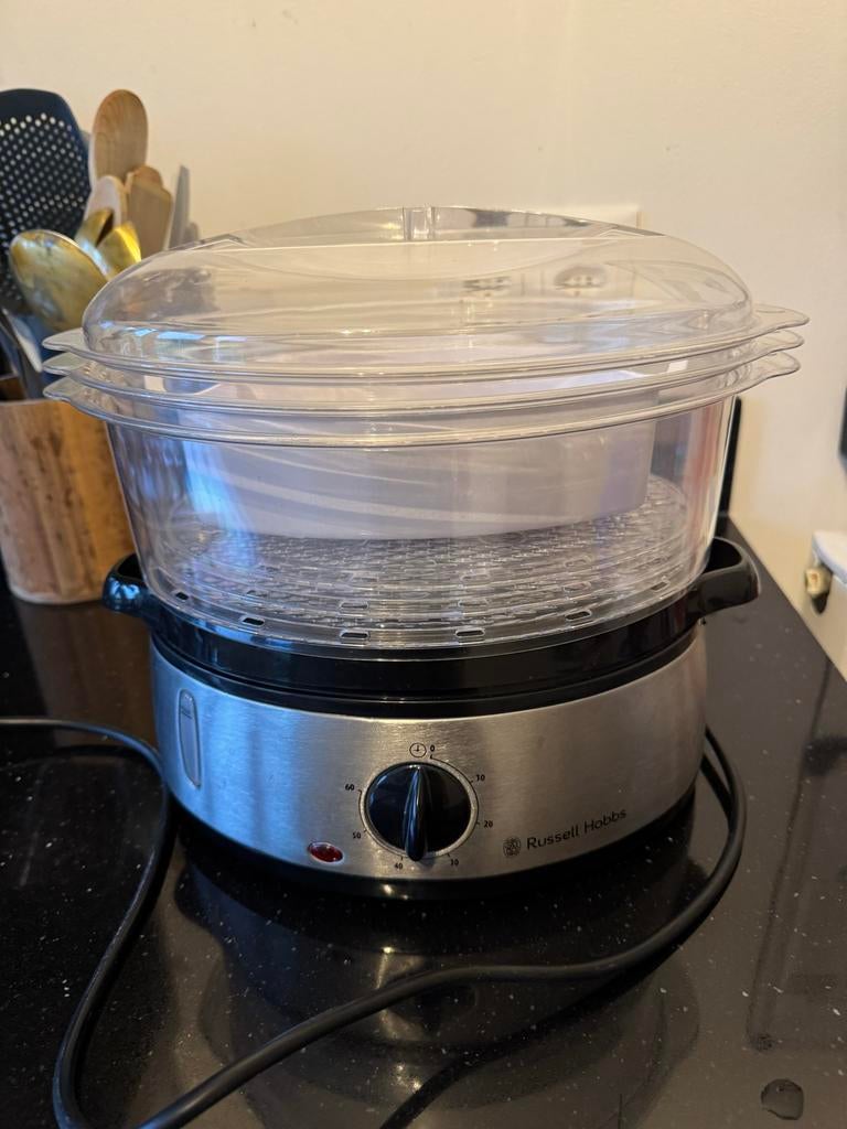 Russell Hobbs Stoomkoker - Gezond en Gemakkelijk Koken, Ophalen of Verzenden, Zo goed als nieuw