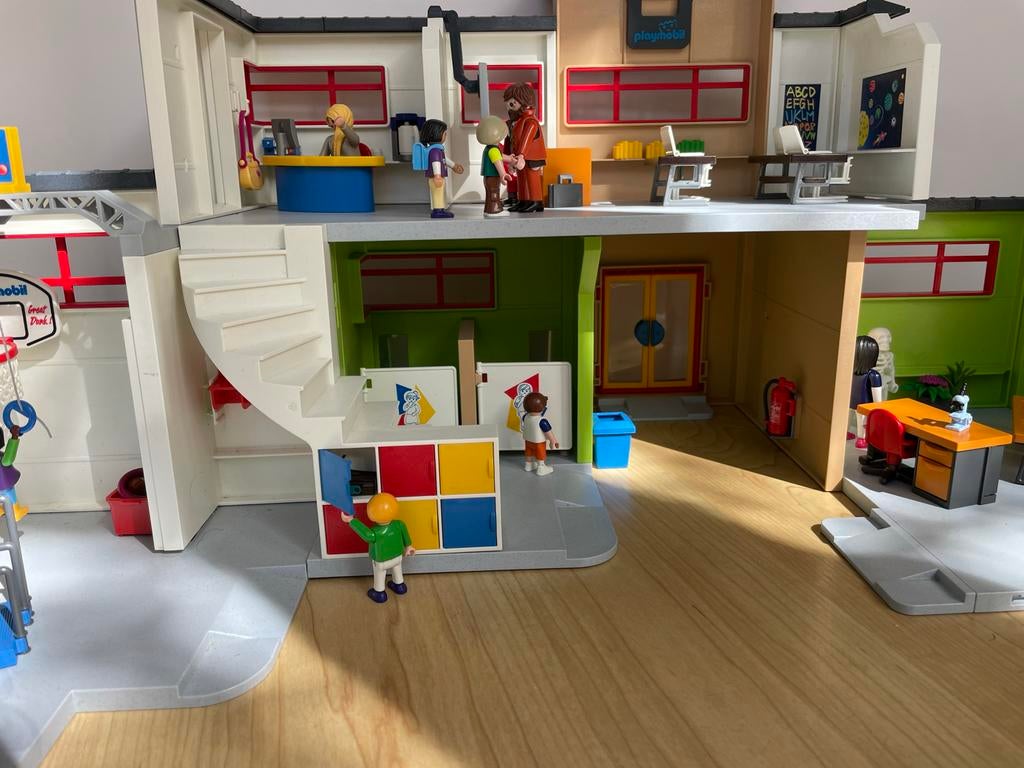 Playmobil City Life school en sportlokaal, Ophalen, Gebruikt, Jongen of Meisje