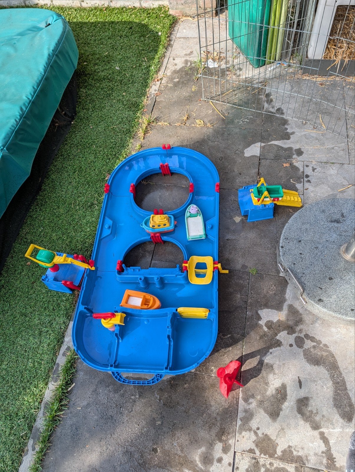 Aquaplay waterbaan met accessoires, Ophalen, Gebruikt, Jongen of Meisje