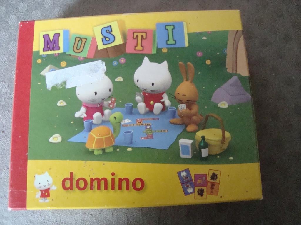 Musti domino, Ophalen of Verzenden, Zo goed als nieuw