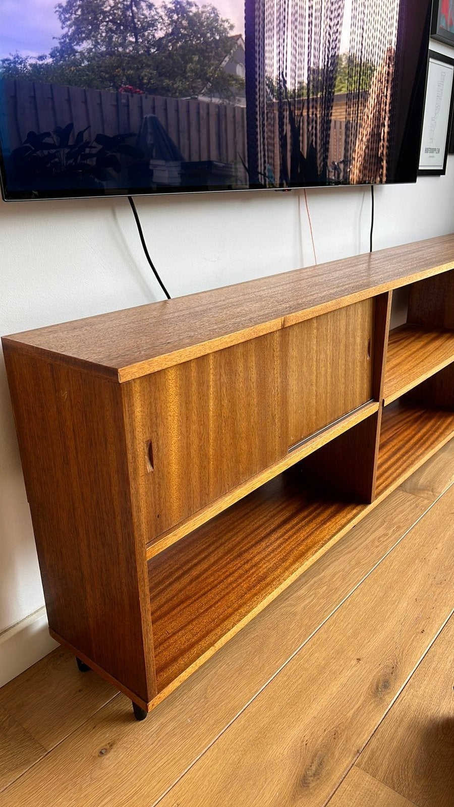 Vintage dressoir /TV kast, Ophalen, Overige materialen, Met deur(en), 150 tot 200 cm