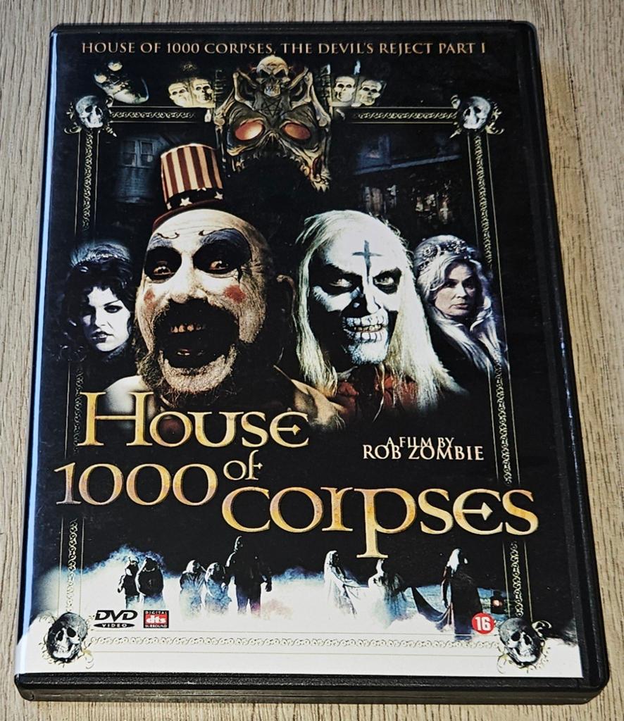 House of 1000 Corpses DVD - Rob Zombie Horror, Vanaf 16 jaar, Ophalen of Verzenden, Gebruikt, Slasher