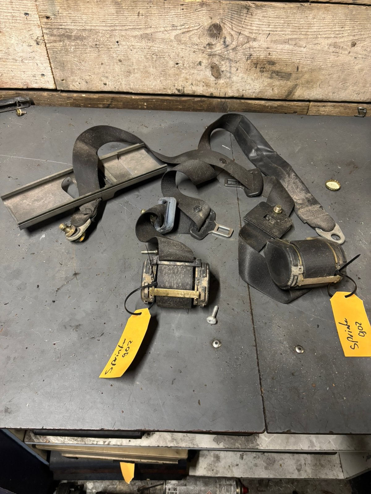 Gordel links en rechts, mercedes sprinter w902, Ophalen of Verzenden, Gebruikt, Mercedes-Benz