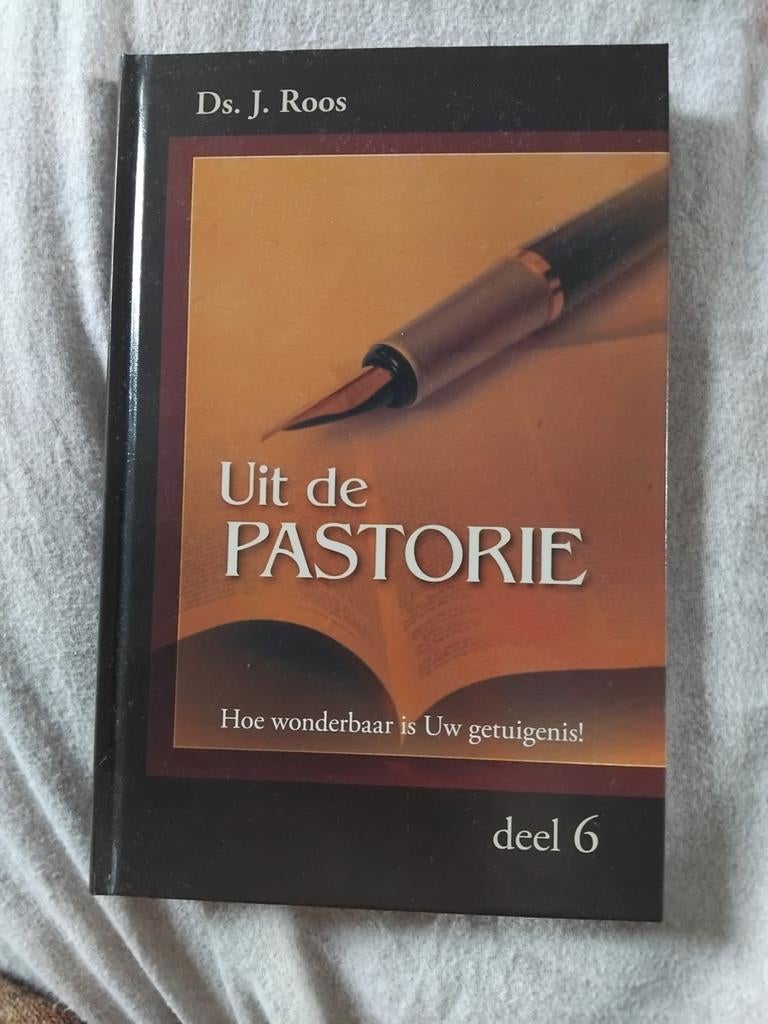 Uit de Pastorie - Hoe wonderbaar is Uw getuigenis! deel 6, Boeken, Ophalen of Verzenden, Zo goed als nieuw, Ds. J. Roos, Christendom | Protestants