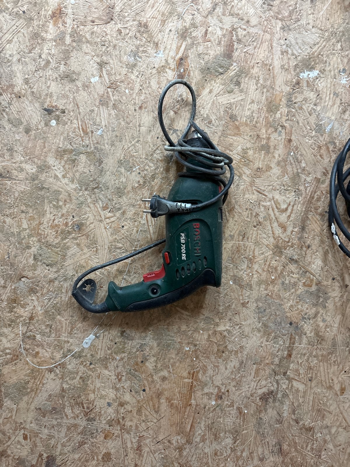 Bosch PSB 700 RE Klopboormachine, Klopboormechanisme, Ophalen, Boormachine, Gebruikt